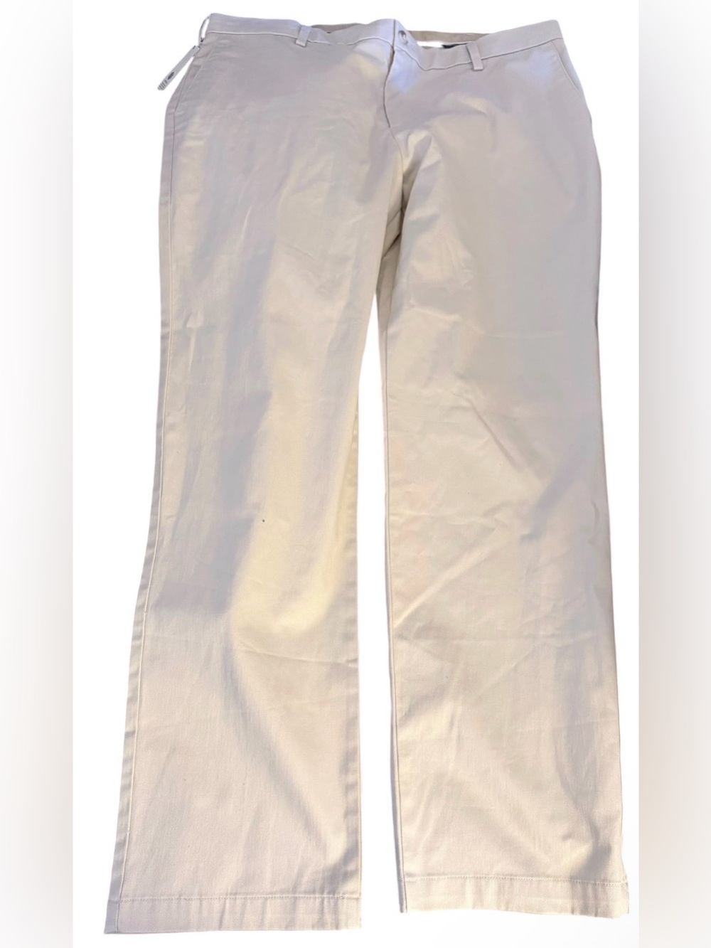 New Men’s Dockers Signature Khaki Pants Straight Fit 40x32 NWT Lux Cotton